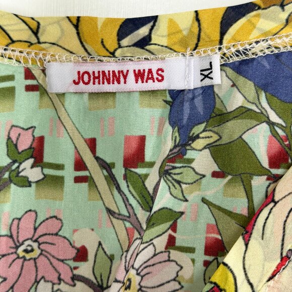 Johnny Was Floral Bohemian Dress - Picture 3 of 14